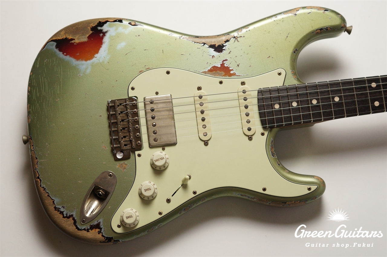 ギター nao6103 XSC-2 Master Grade Neck #1000 Xotic XSC-2 Sherwood Green over 3TB/Ash/M/Master Grade Neck