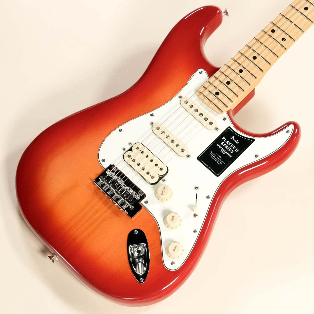 Fender Player II Stratocaster HSS Maple Fingerboard Aged Cherry