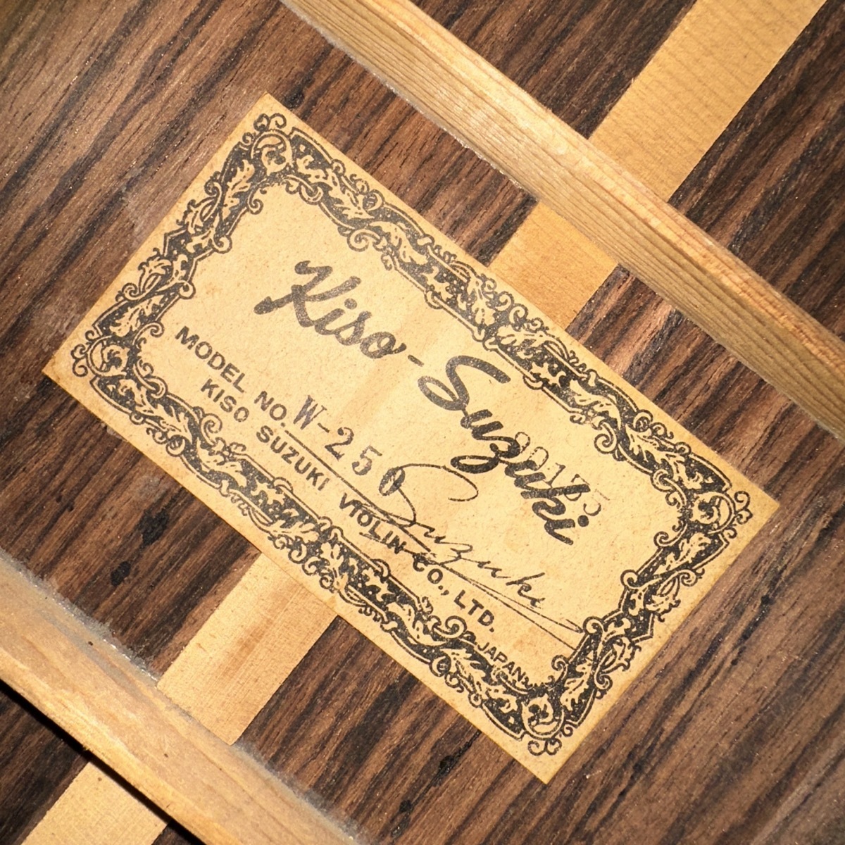 Suzuki W-25 Japan Vintage Acoustic Guitar（中古/送料無料）【楽器