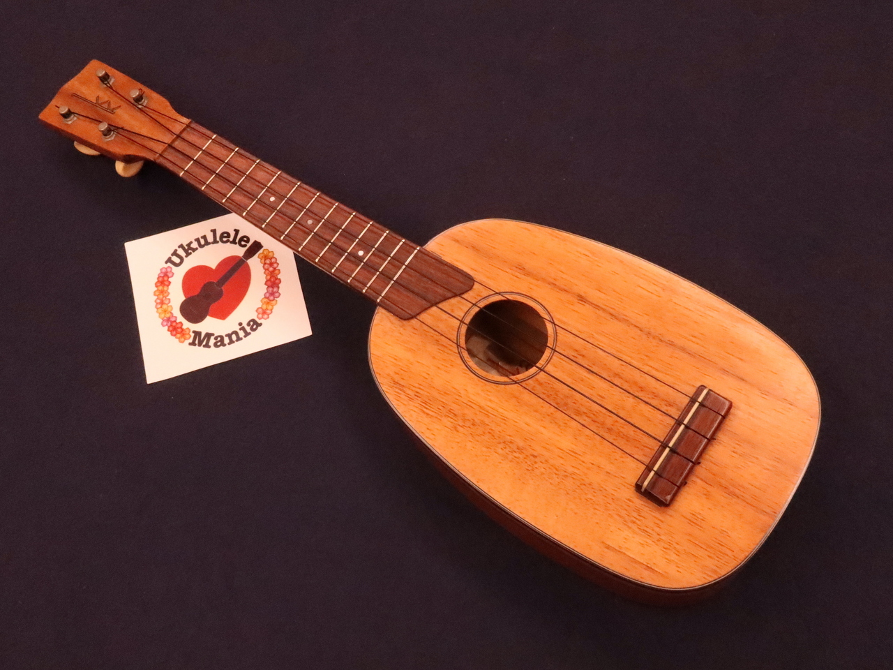 Kamaka Gold Label Deluxe Koa Pineapple Soprano with Tortoise Binding Ukulele  #5341（ビンテージ）【楽器検索デジマート】