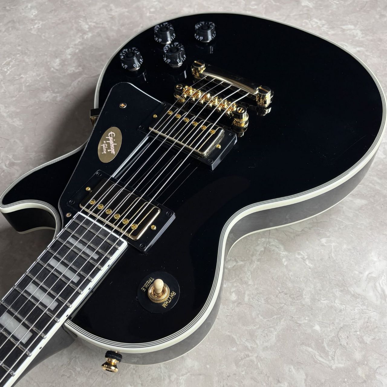 Epiphone 【握りやすいネックと本格サウンド！エボニー指板採用の王道