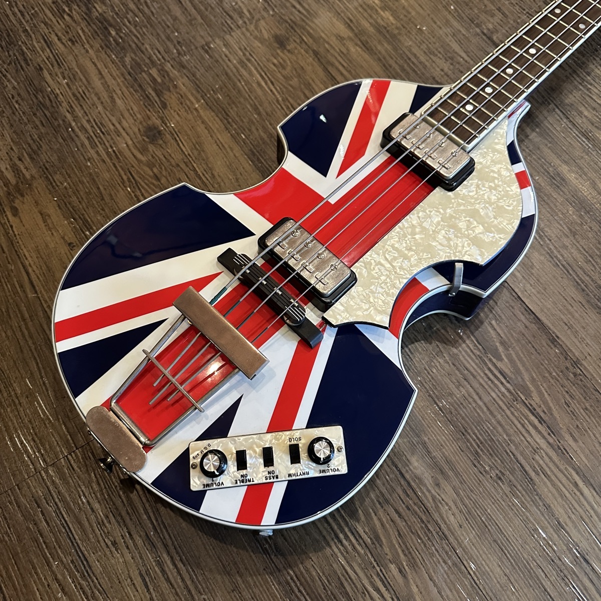 Hofner Limited HCT 500/1 Union Flag Electric Bass（中古/送料