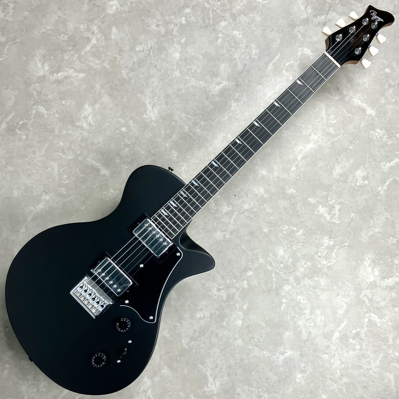 RYOGA HORNET Open Pore Black エレキギター ハムバッカー ベイクド