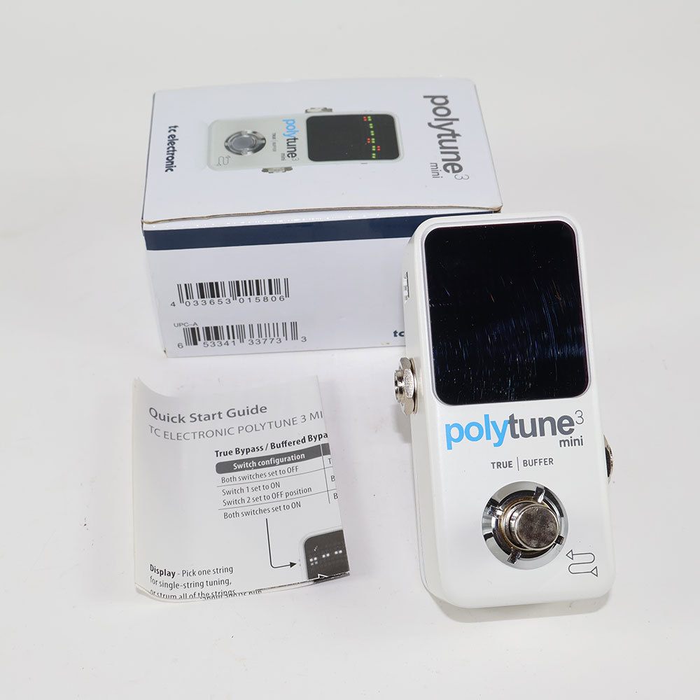 tc electronic 【中古】 tc electronic PolyTune 3 mini バッファー tc electronic 【中古】 tc electronic PolyTune 3 mini バッファー