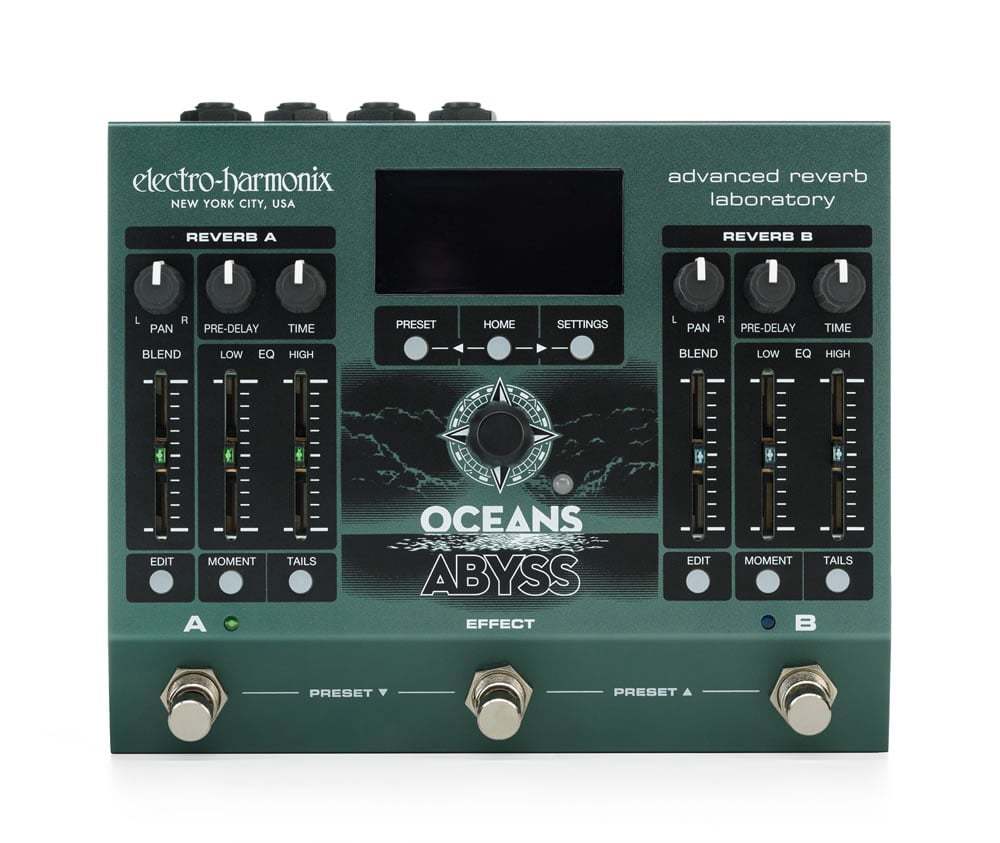 【送料込】Electro-Harmonix OCEANS 12リバーブ ELECTRO HARMONIX Oceans 12 Dual Stereo Reverb リバーブ/国内