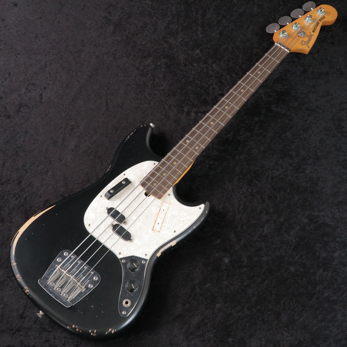 Fender JMJ Road Worn Mustang Bass Black【御茶ノ水本店】（新品/送料