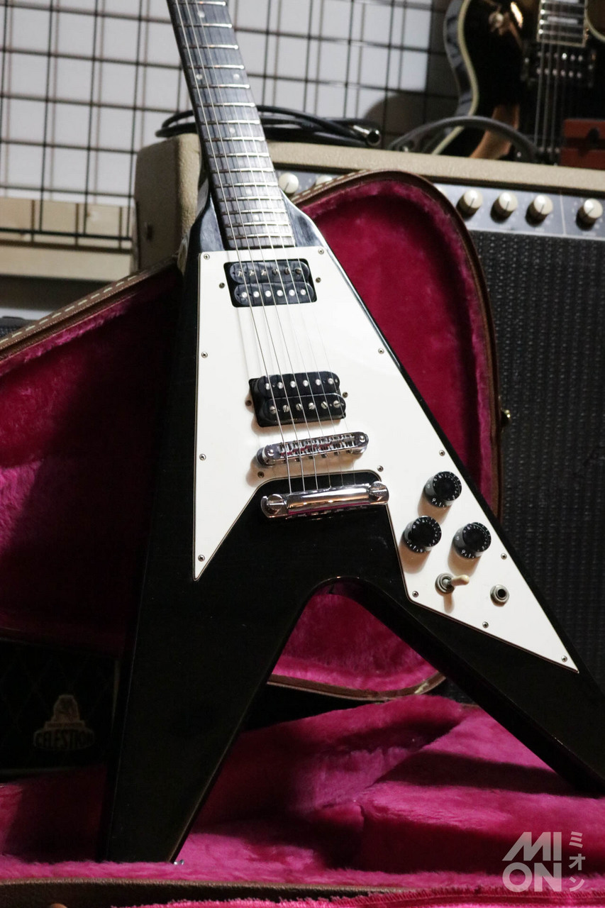 Gibson Flying V 67 Reissue Ebony Black 1993（中古/送料無料）【楽器  
