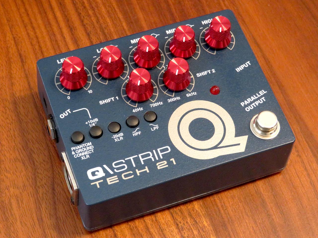 TECH21 Q STRIP / アナログEQ・プリアンプ・DI【ベース定番/ギター