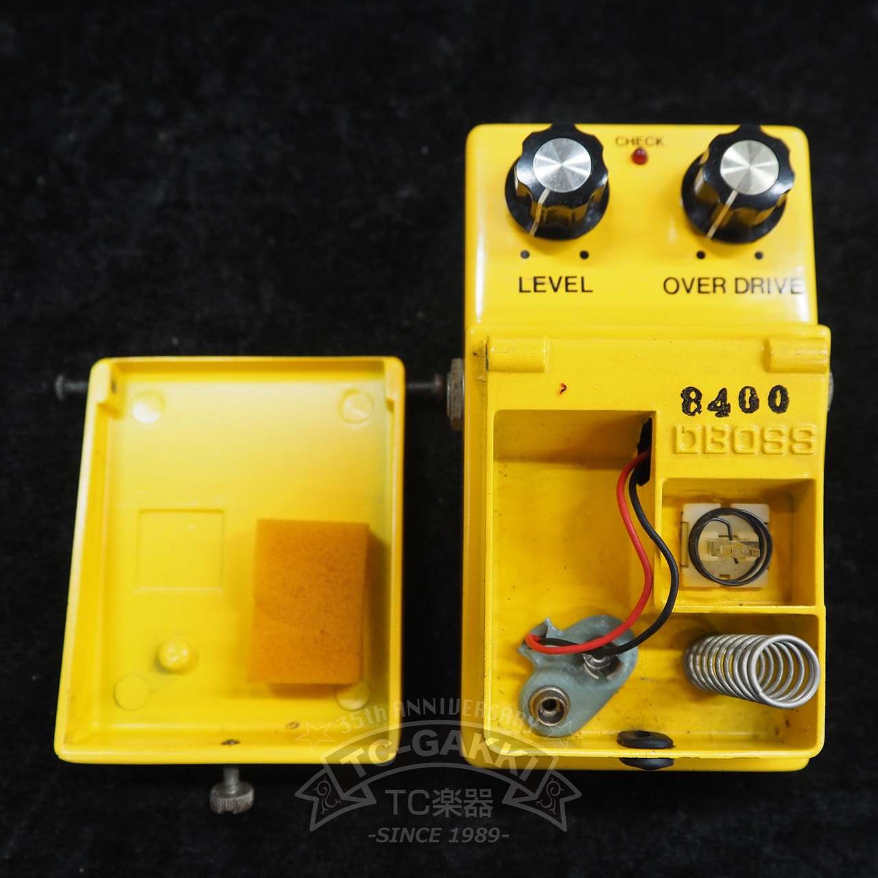 BOSS OD-1 Over Drive (Silver Screw/JAPAN/NECμPC4741C