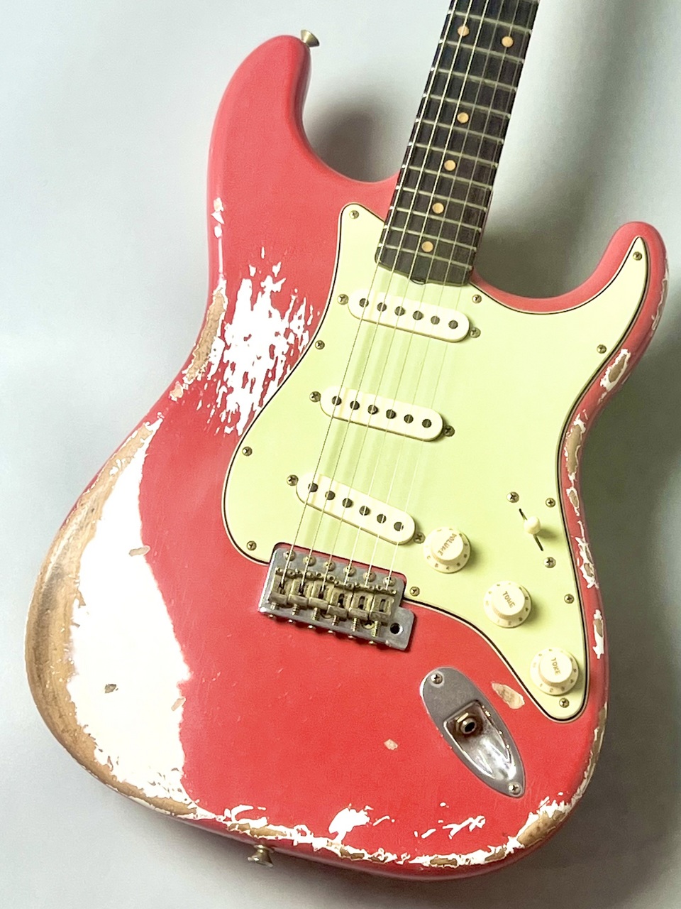 Fender Custom Shop 1960 Stratocaster Heavy Relic - AFRD/OLW ≒3.62
