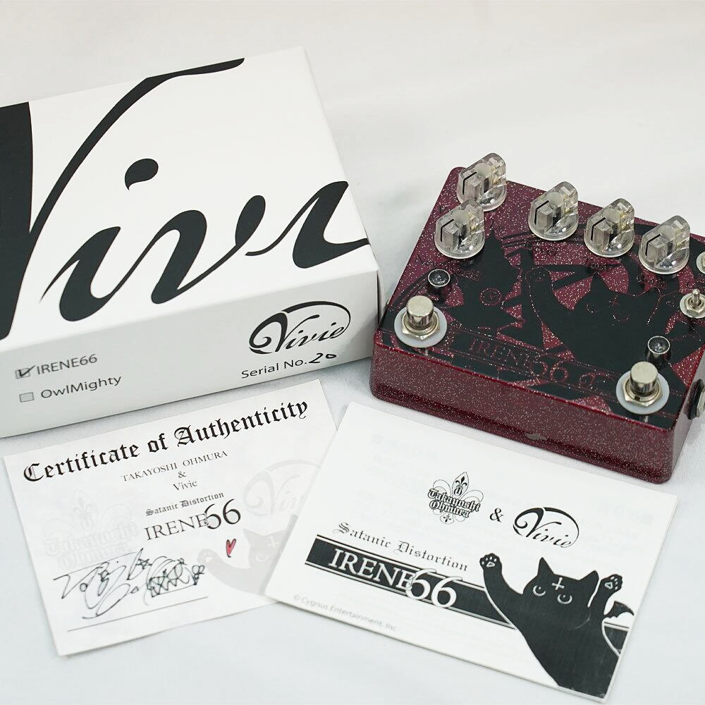 初回限定 大村孝佳氏 Vivie IRENE66 サイン付 Vivie IRENE66 