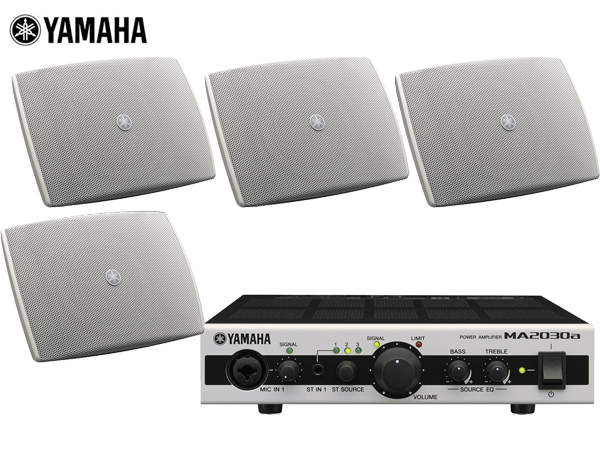 YAMAHA VXS3FW ホワイト (2ペア) 天井吊り下げ/壁面取付 LOWセット