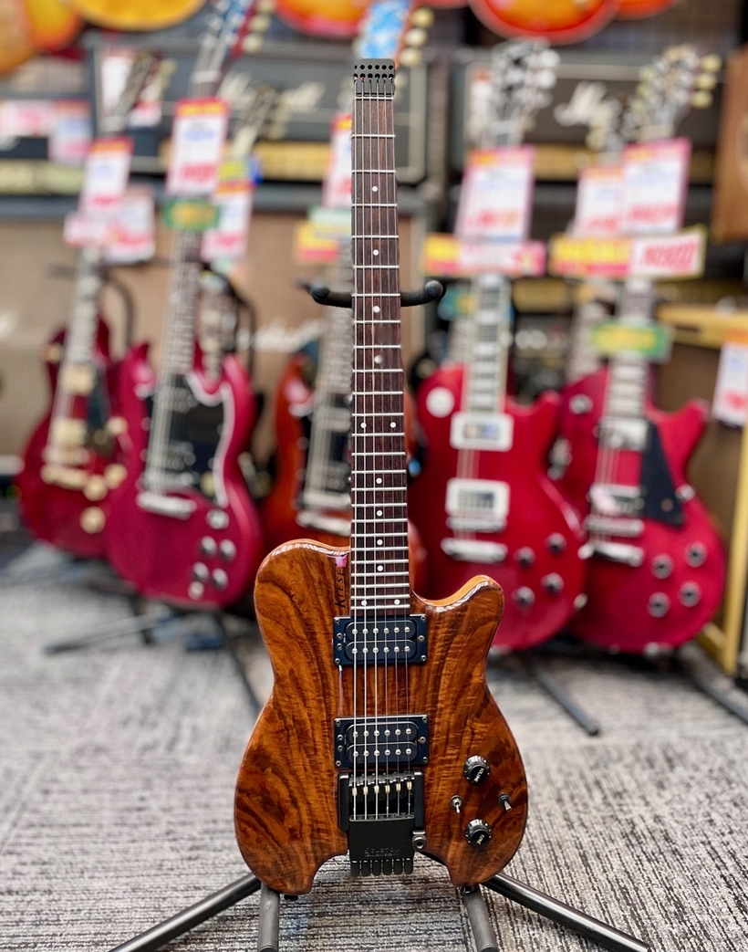 Kiesel HH2X Allan Holdsworth Signature 'Mod.' -Natural/Walnut Top