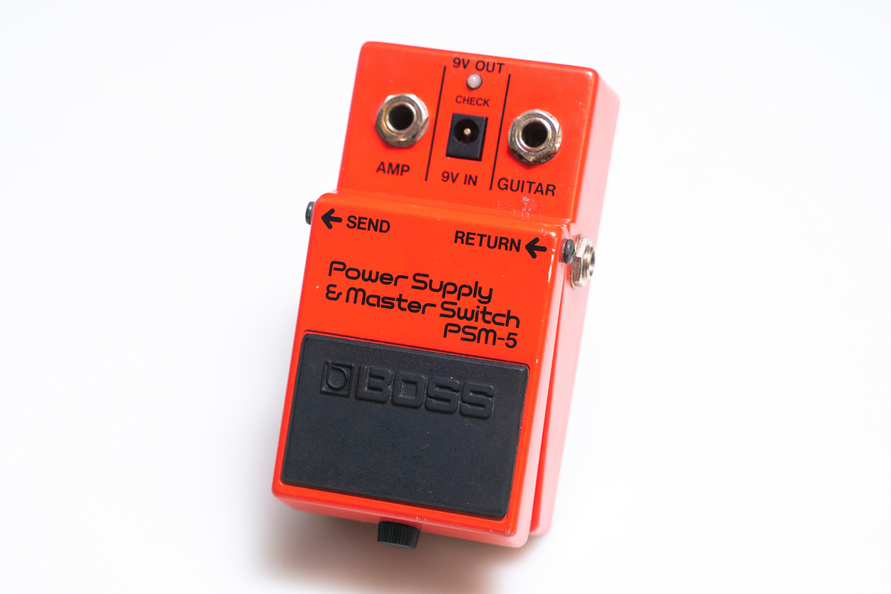 美品 付属品完備 BOSS PSM-5 PSM5 BOSS PSM-5 Power Supply & Master Switch【GIB横浜エフェクター館