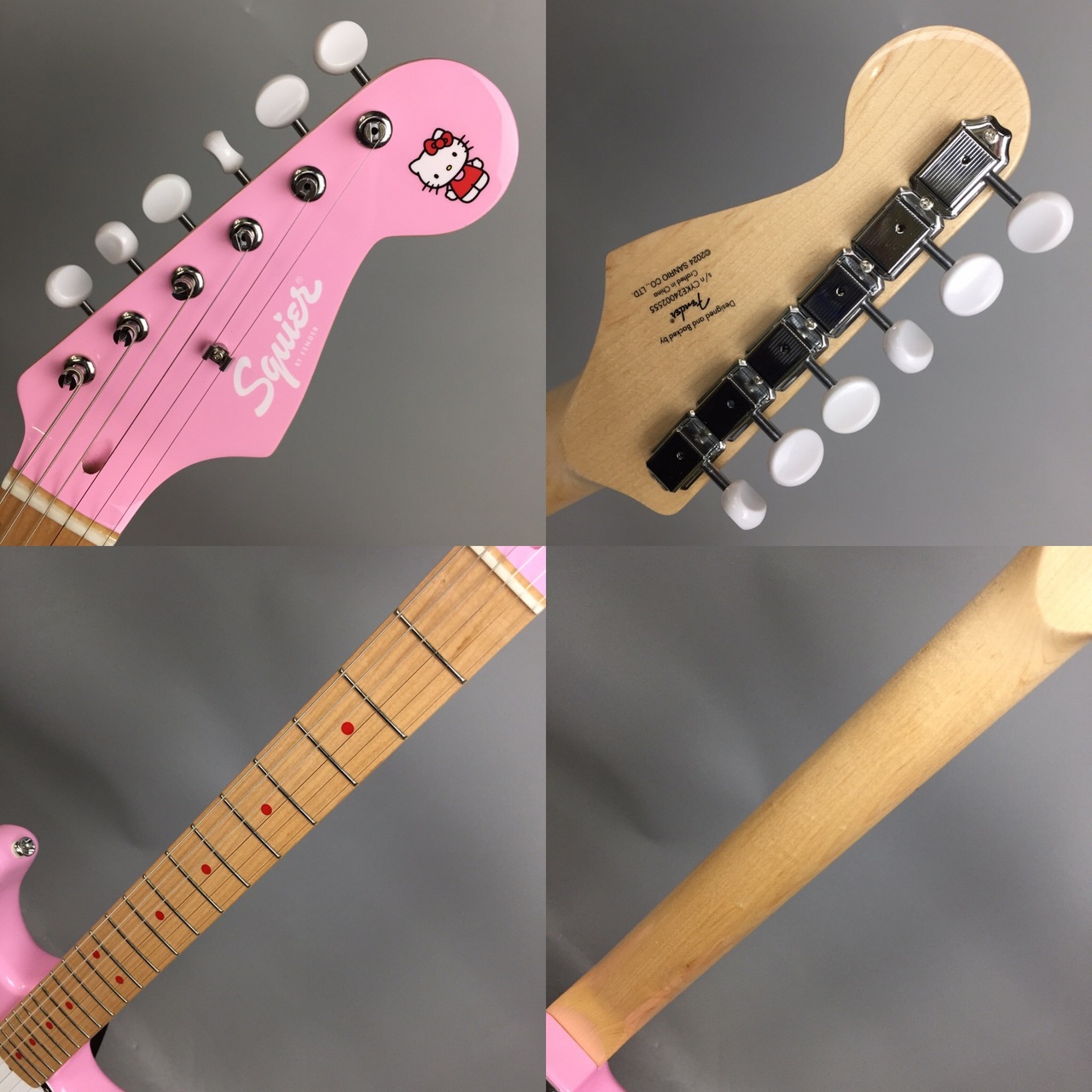Squier by Fender Limited Edition Hello Kitty Stratocaster（中古
