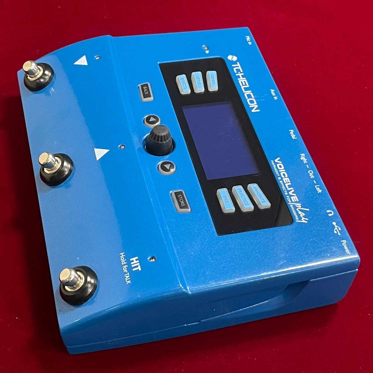 TC HELICON VOICELIVE play ボーカルエフェクター 電源アダプター付 