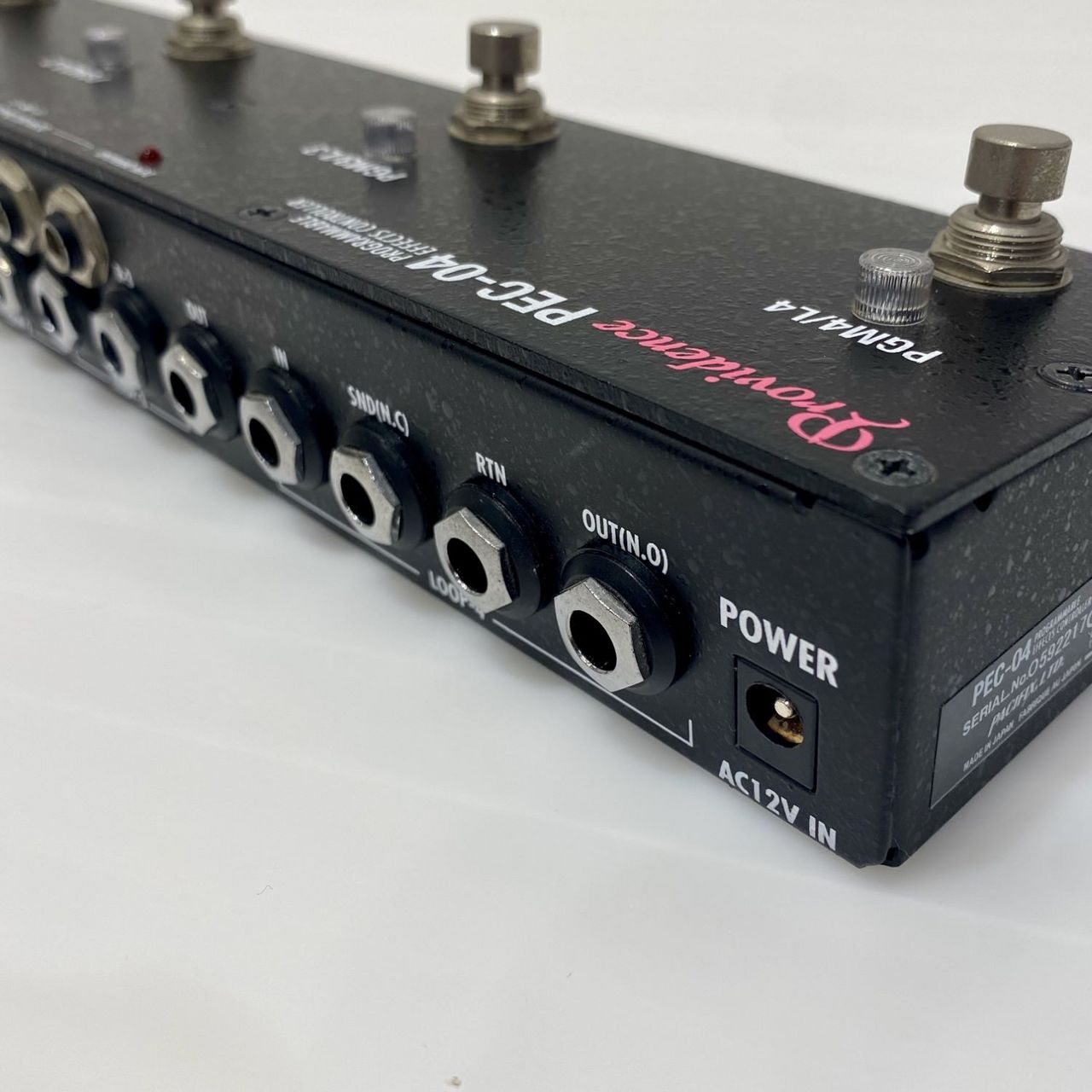 Providence PEC-04 スイッチャー Providence PEC-04 Programmable Effects Controller（中古/送料