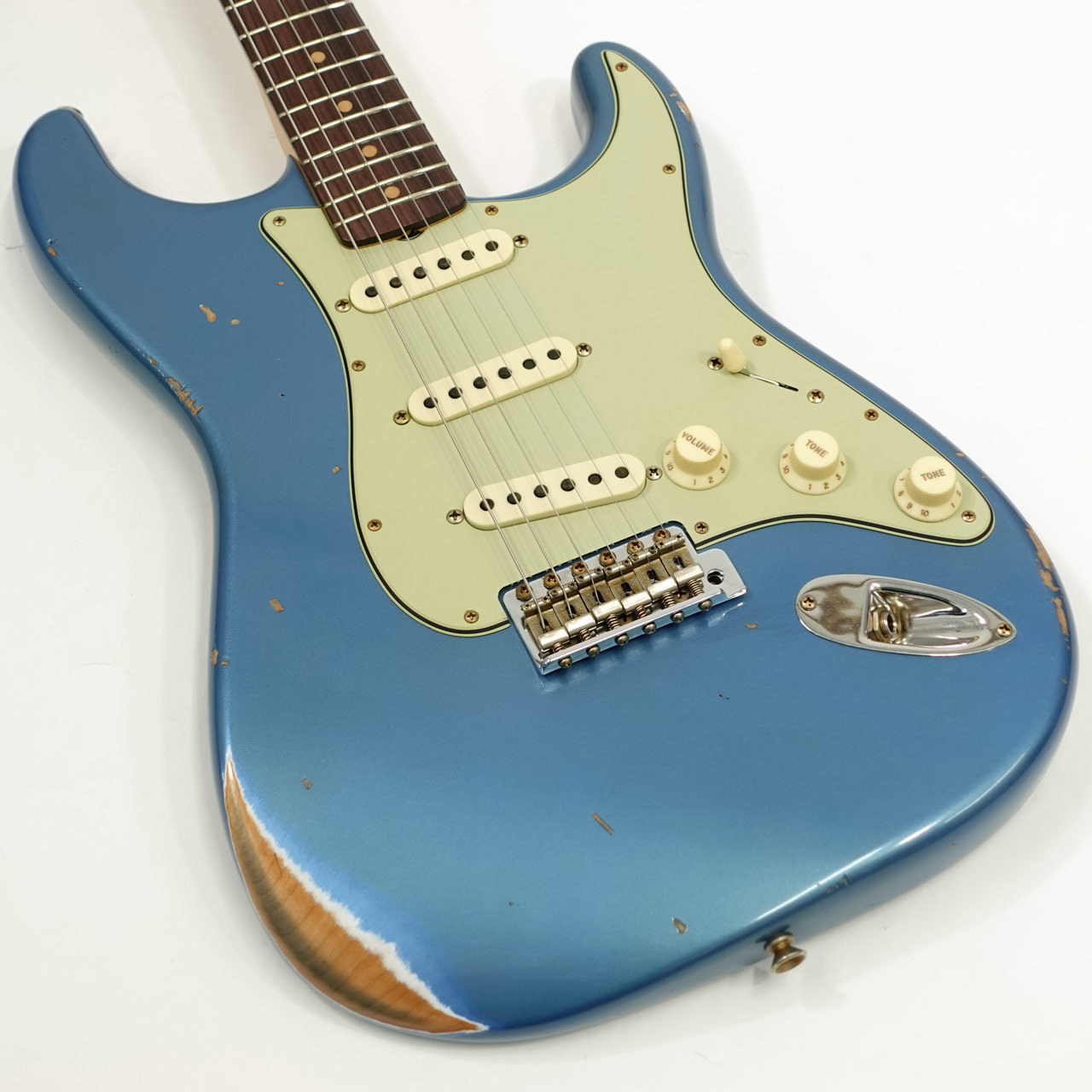 Fender Custom Shop 1962 Stratocaster Relic / Aged Lake Placid Blue