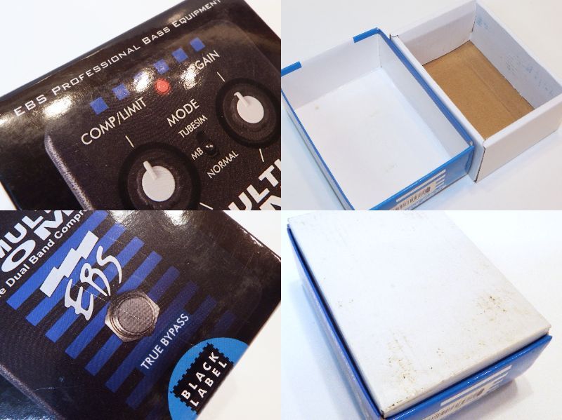 EBS MultiComp Black Label 箱/取説付き ベース用 コンプレッサー 発送
