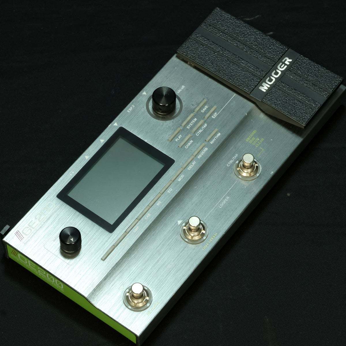 【送料無料・匿名配送】ギターエフェクタ　MOOER GE200 【中古】 MOOER GE-200 マルチエフェクター 【福岡店】（中古）【楽器検索