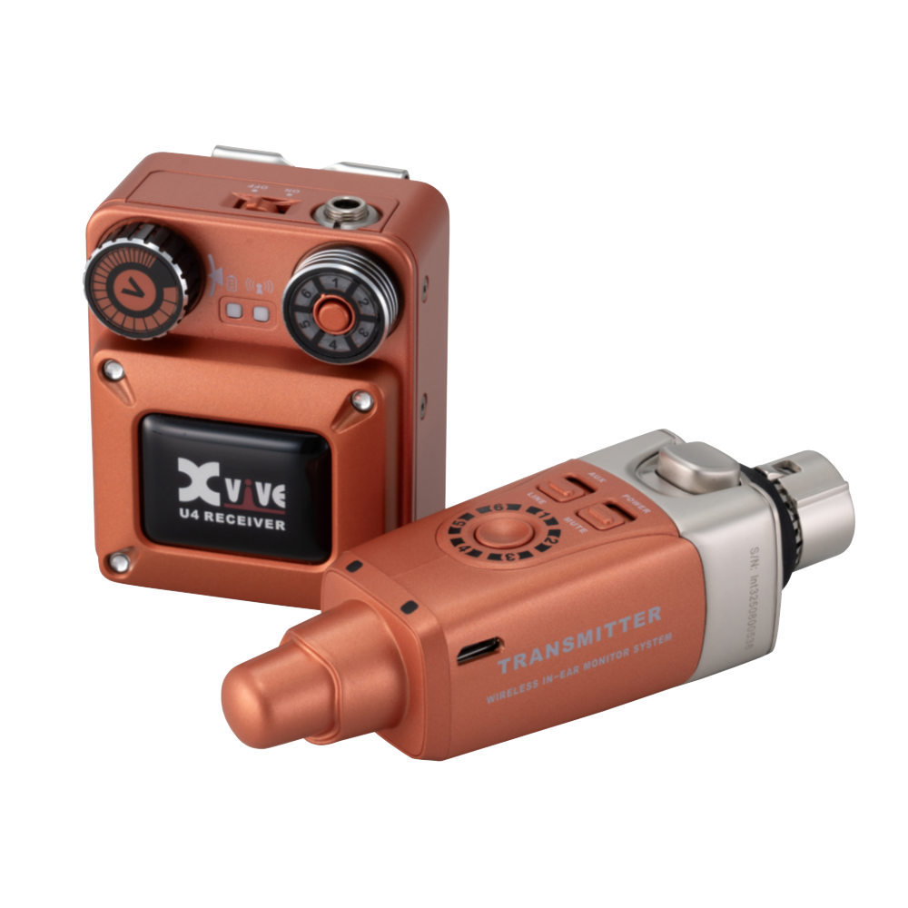 Xvive XVIVE XV-U4/OR U4 インイヤーモニター デジタルワイヤレス