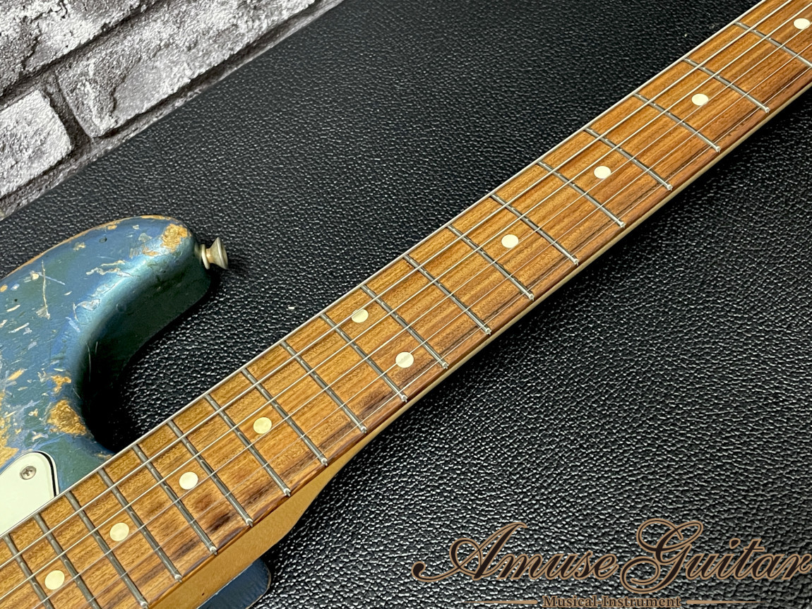 Fender Vintera Road Worn '60s Stratocaster # LPB 2021年製【Kurosawa Original  Ultra Hard Aged MOD!!】3.35kg（中古）【楽器検索デジマート】