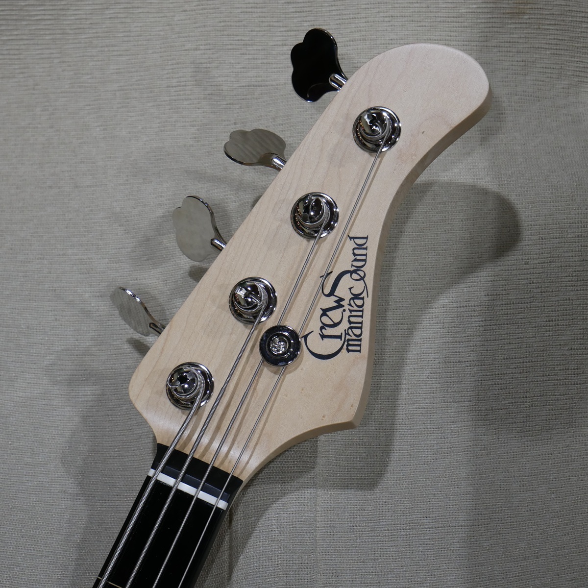 【 値下げ 】 フレットレスベース　MOD Crews Maniac Sound Jackson 4 Purple 【フレットレスベース】【キズ