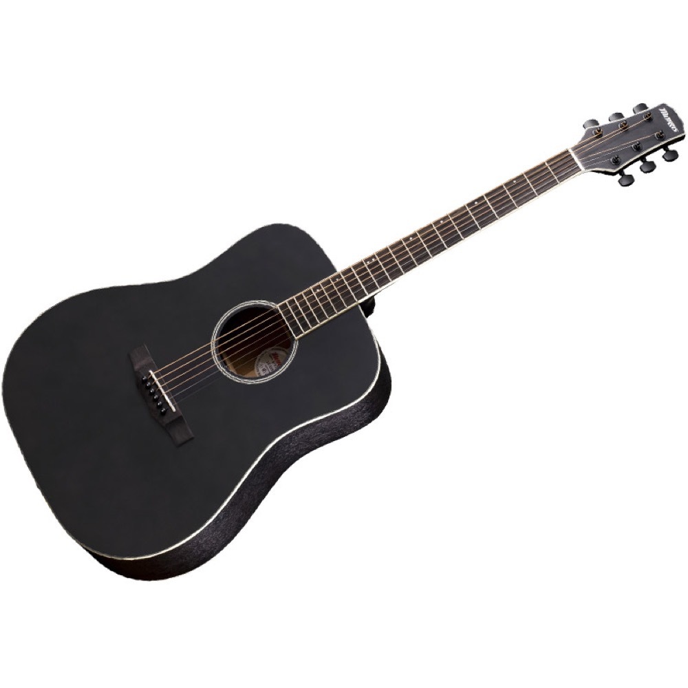 Morris M-021 BLK アコースティックギター（新品/送料無料）【楽器検索デジマート】