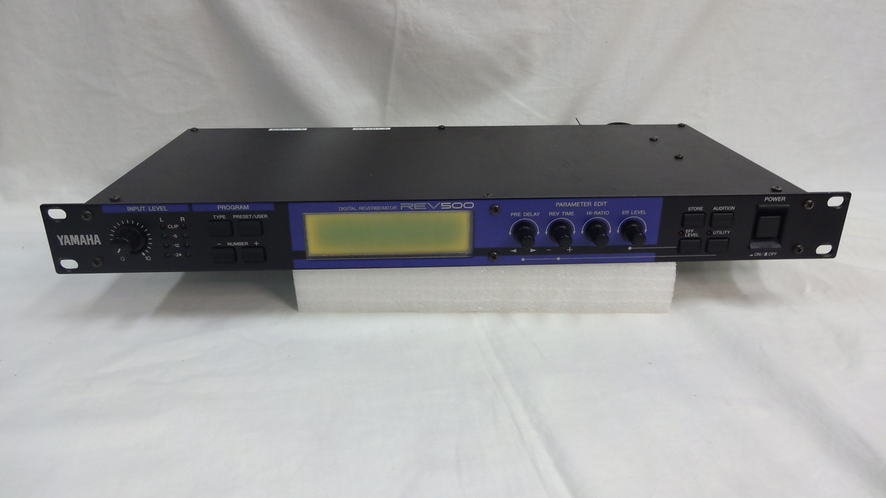 r*g様 Yamaha REV500 エフェクター 取扱説明書付き r*g様 Yamaha REV500 エフェクター 取扱説明書付き