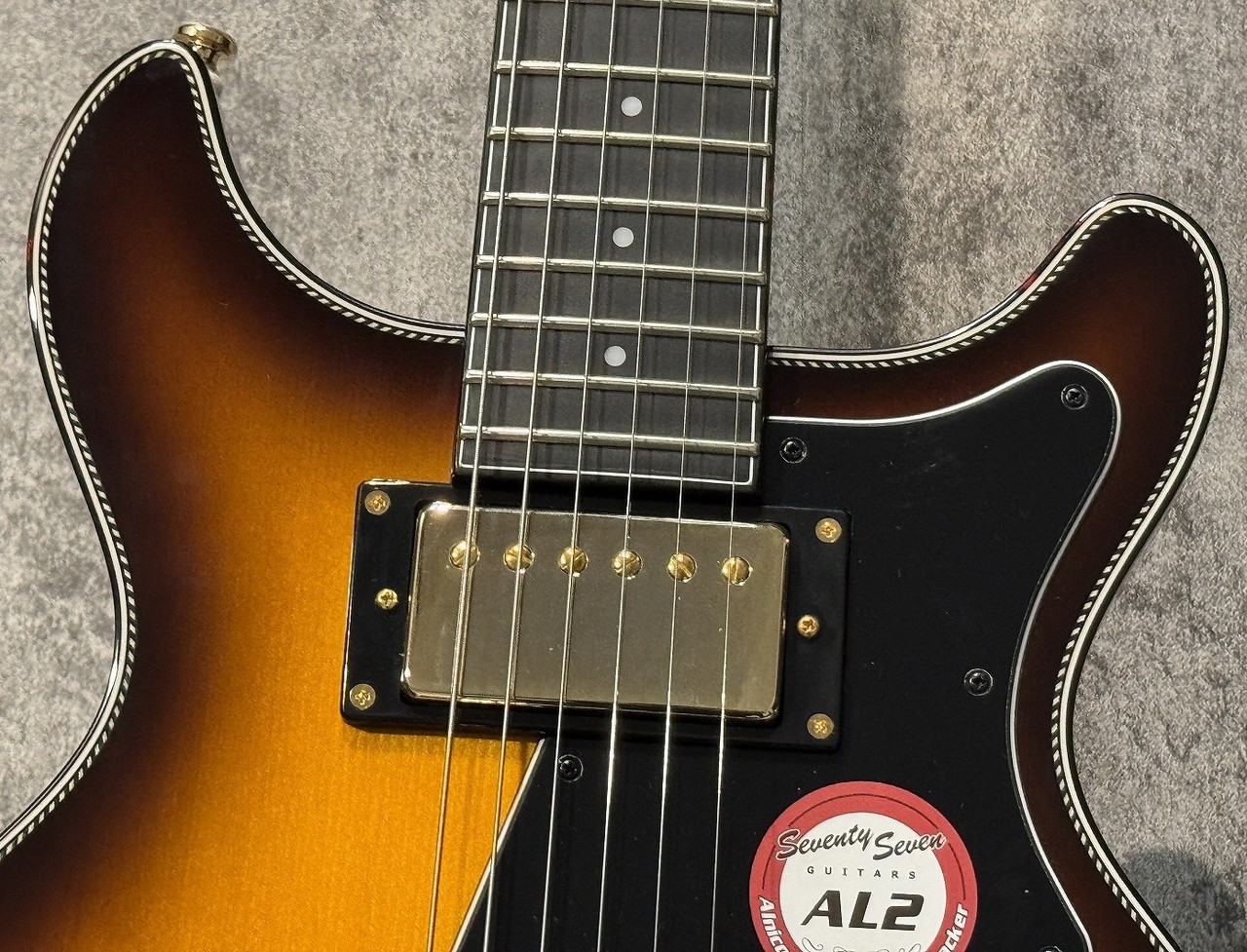 Seventy Seven / STORK-JAZZ SB レアモデル　日本製 Electric Guitar Seventy Seven Stork Jazz SB Sunburst Made in