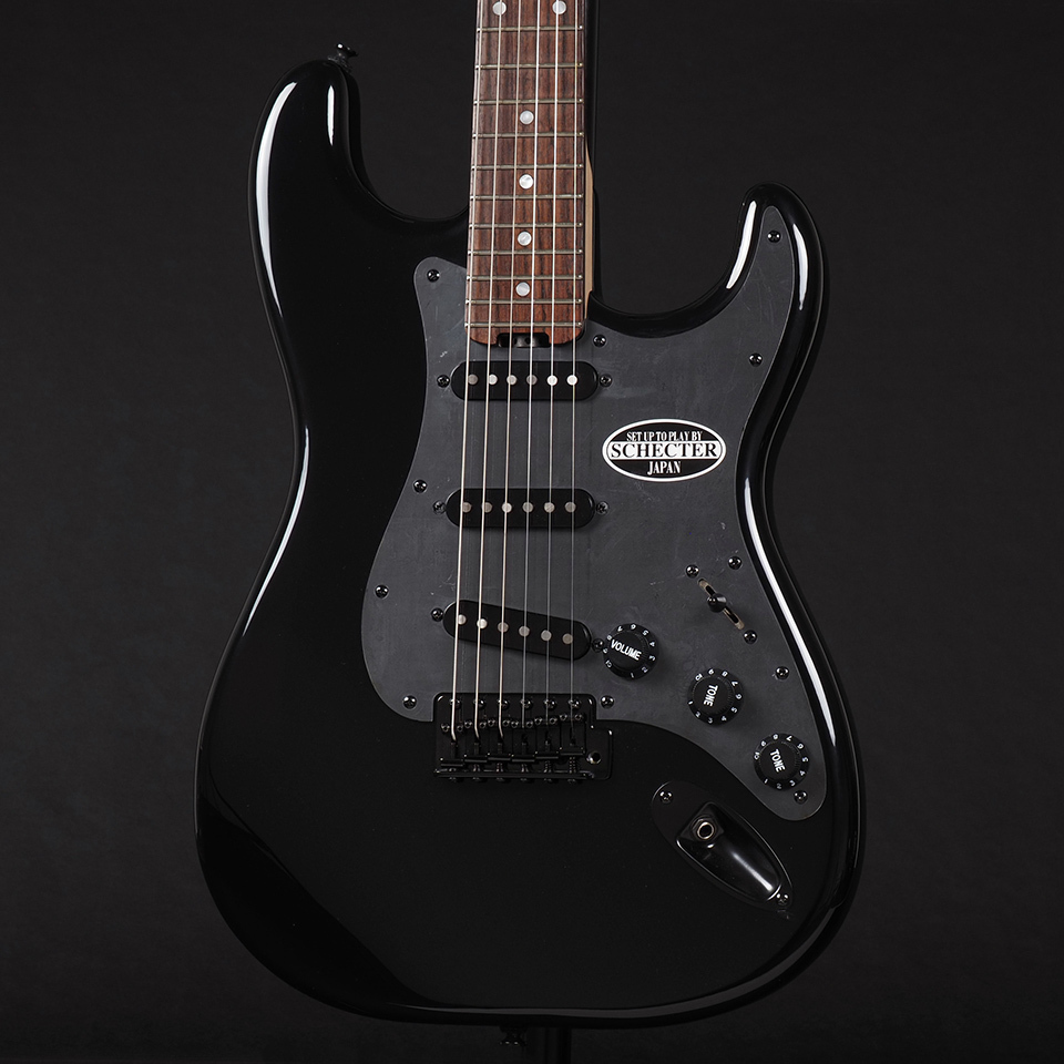 SCHECTER OL-ST-22/AB/R All Black -Japan Original Line-（新品特価