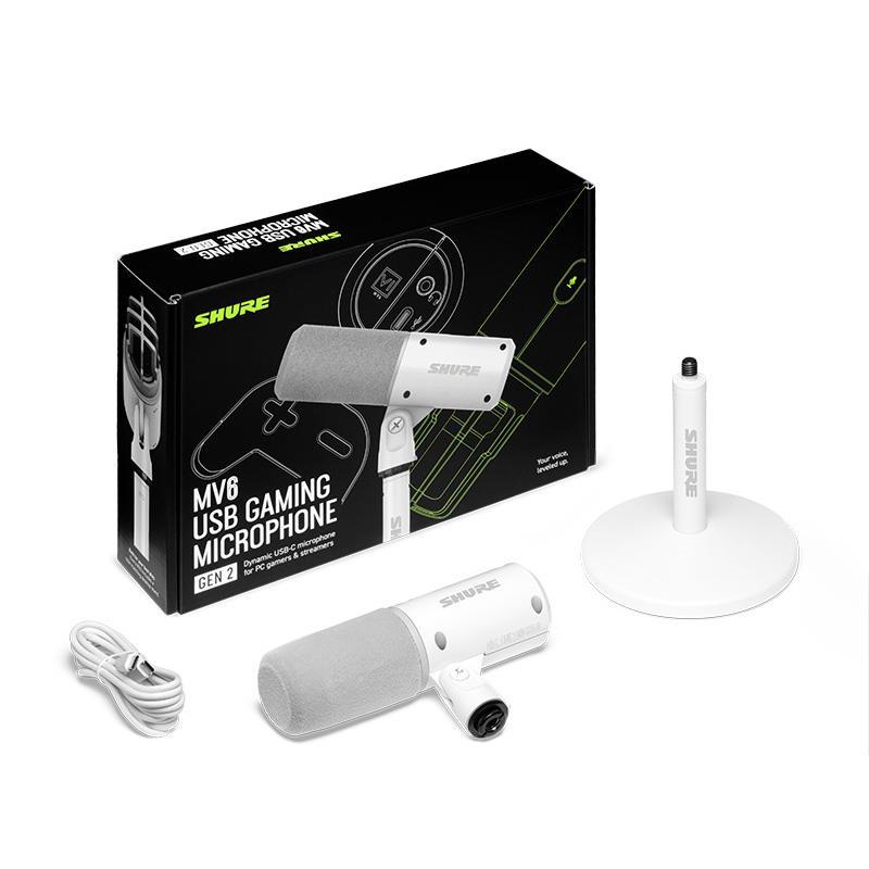 Shure 【ご予約商品・10月22日発売予定】MV6 GEN2 (ホワイト)(シュアー