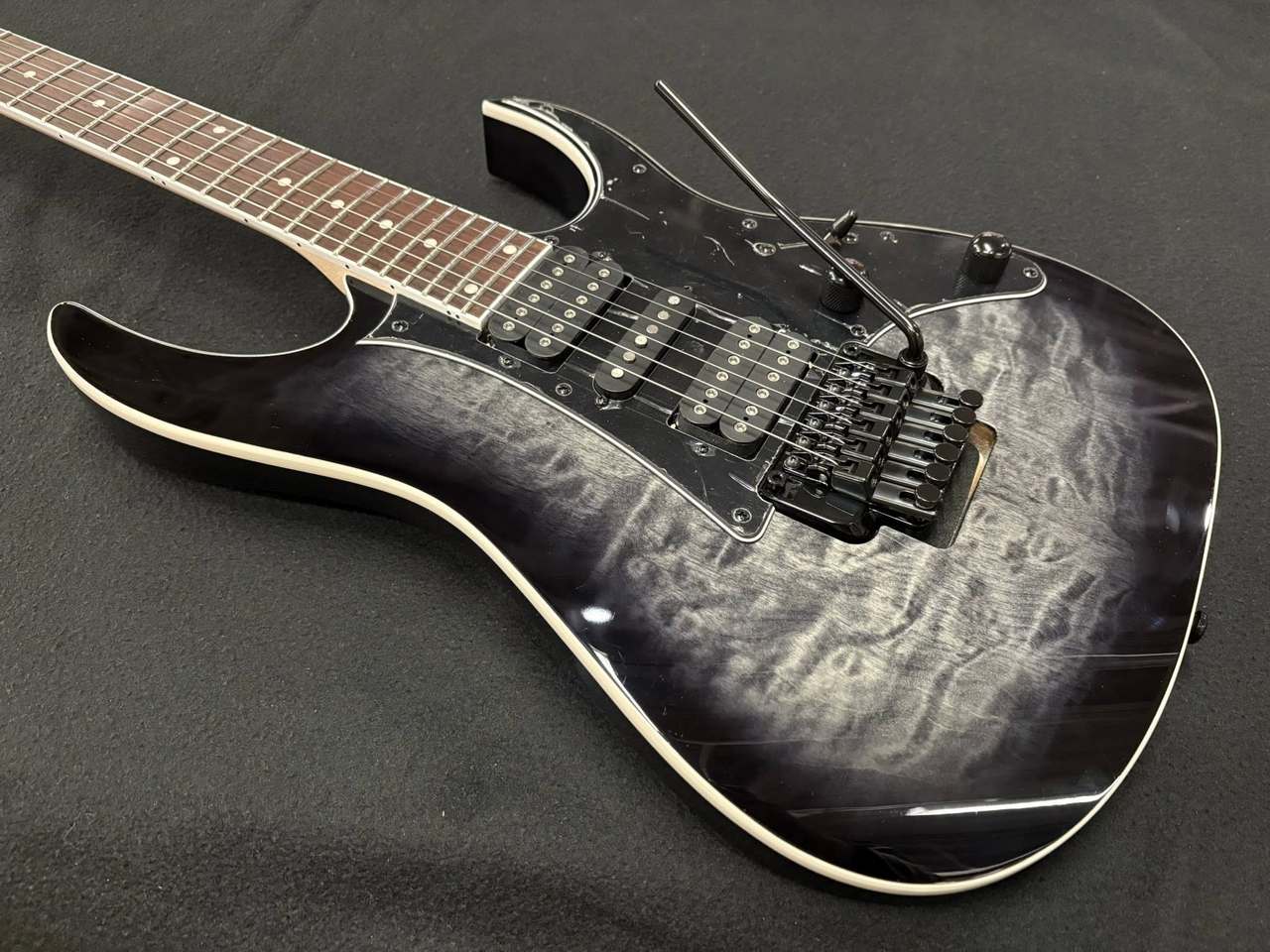 Ibanez RG450QMB TGB(Transparent Gray Burst)（新品）【楽器検索