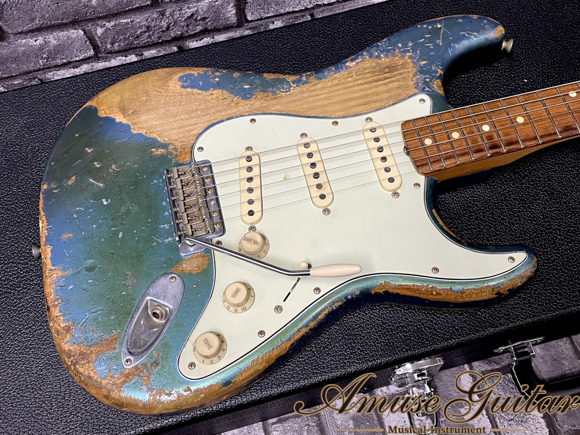 Fender Vintera Road Worn '60s Stratocaster # LPB 2021年製【Kurosawa Original  Ultra Hard Aged MOD!!】3.35kg（中古）【楽器検索デジマート】