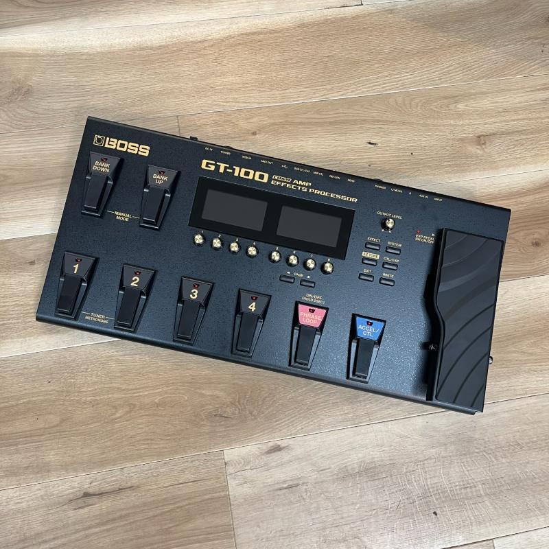 BOSS GT-100 マルチエフェクター　中古品 BOSS USED 中古 GT-100 マルチエフェクター 【外部倉庫在庫品】 社外