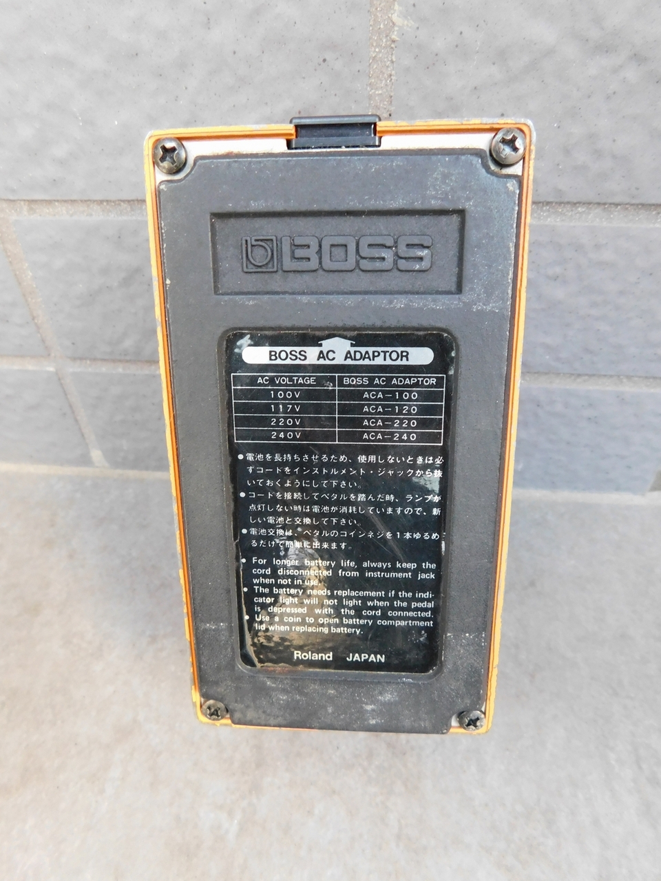 1982年 箱付美品 BOSS DS-1 ディストーション エフェクター 日本製 BOSS DS-1 Distortion ディストーション 日本製（中古）【楽器