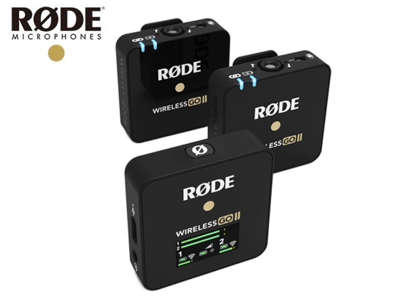 rode【美品】RODE Wireless GO II ワイヤレス送受信機マイクシステム