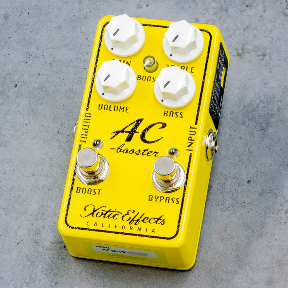 Xotic AC Booster V2 【定番ブースターを新しく設計】【送料無料