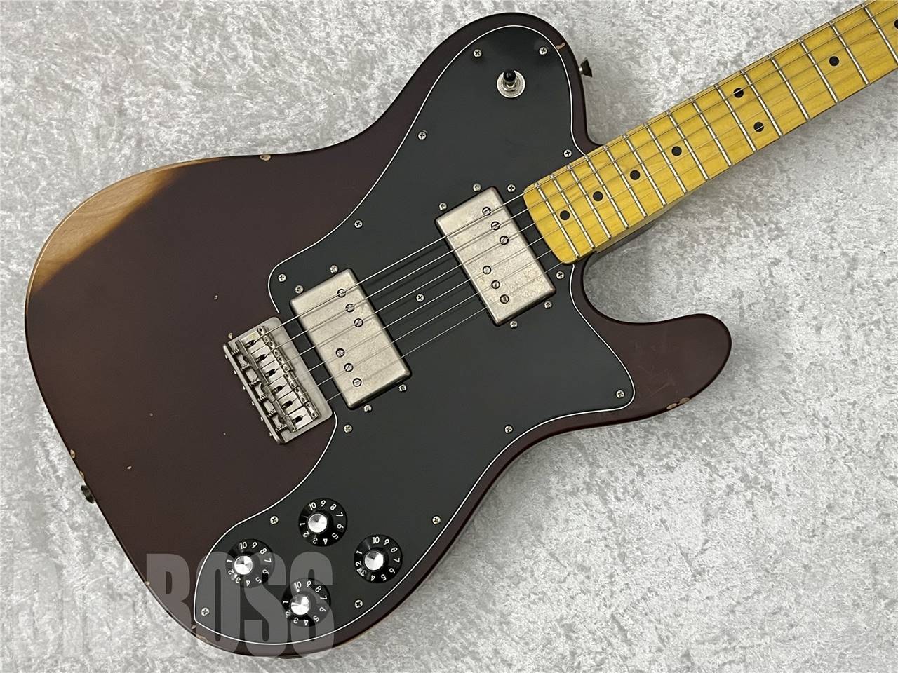 Nash T-72DLX Mocha Electric Guitar - Medium Aging - with