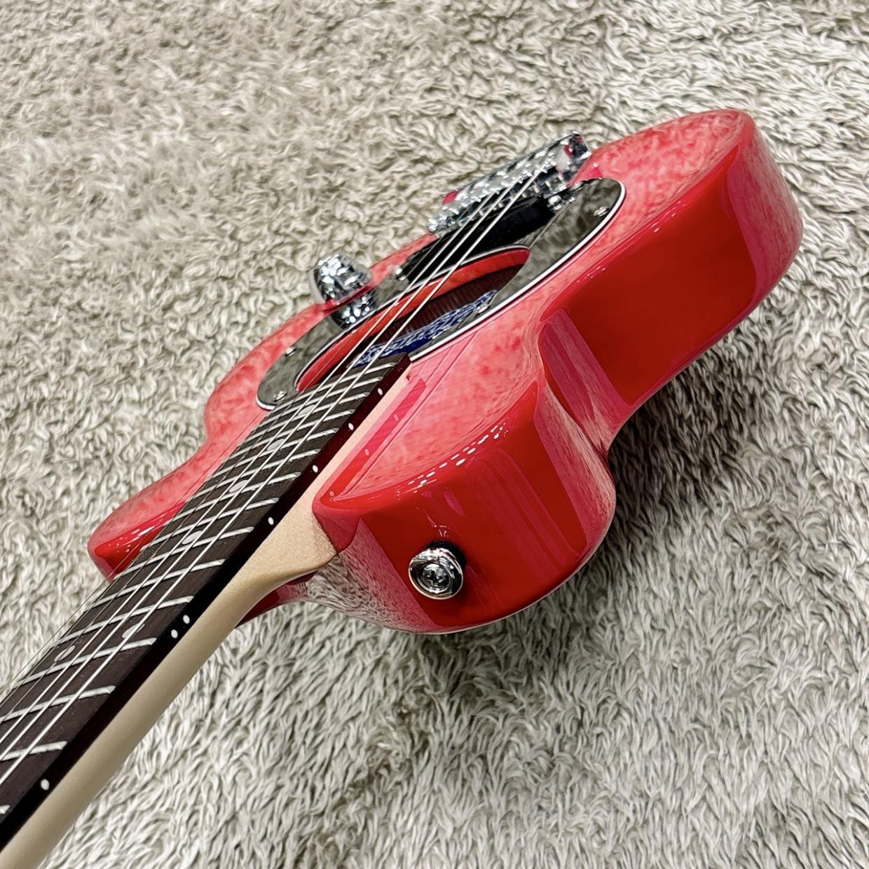 Pignose PGG-200FM / SPK(See-through Pink)【アンプ内臓ミニギター