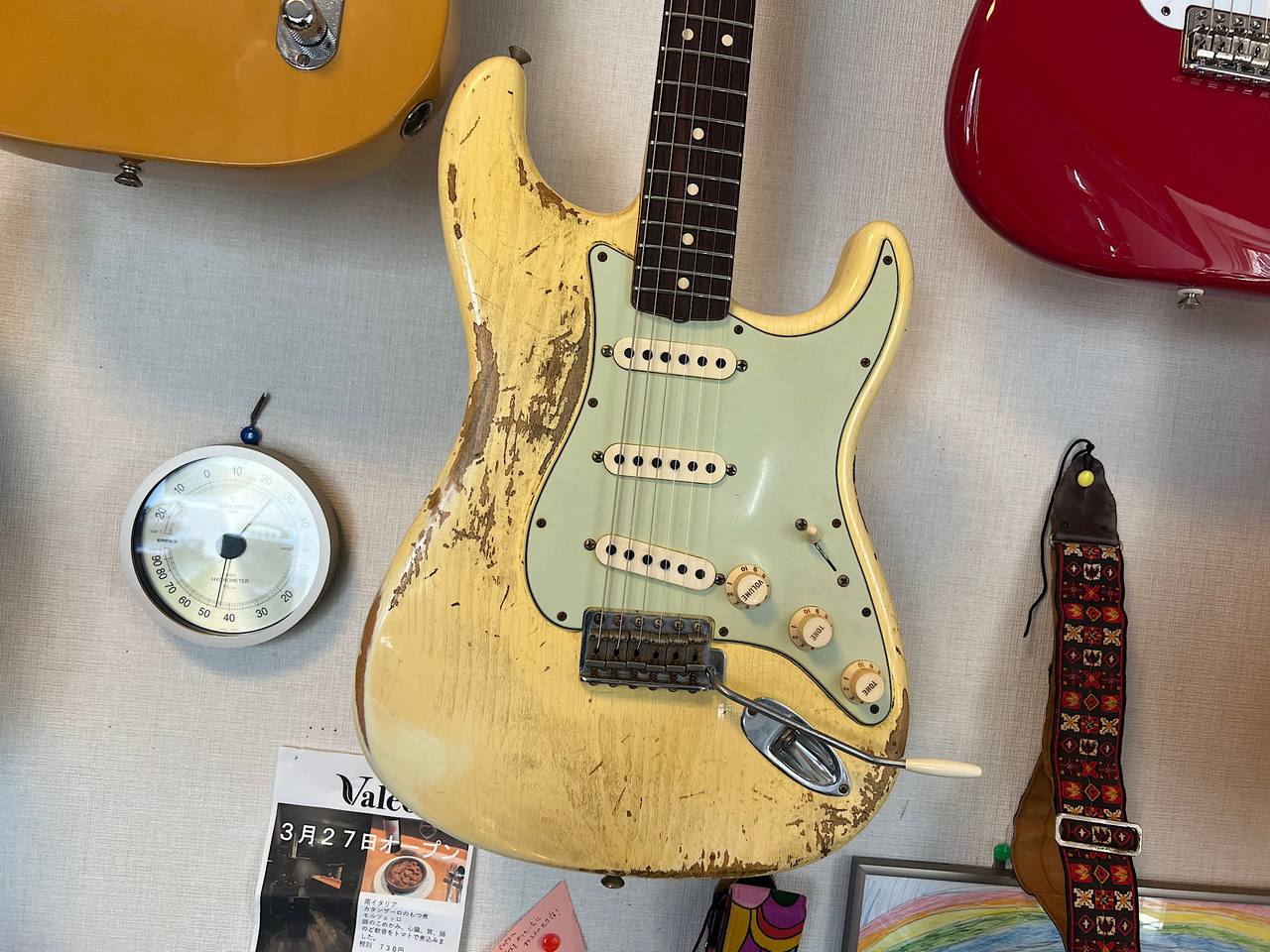 Fender Custom Shop 1963 STRATOCASTER HEAVY RELIC REVERSE HEAD Fender Custom Shop 1963 STRATOCASTER HEAVY RELIC REVERSE HEAD
