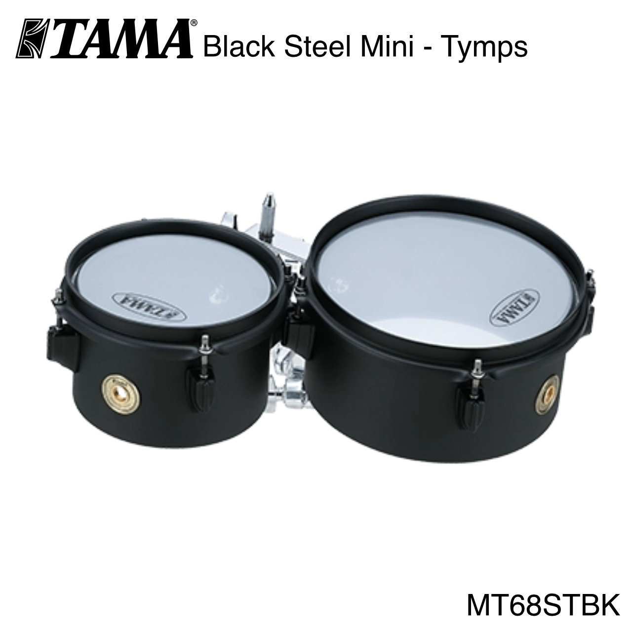 Tama MT68STBK [Black Steel Mini - Tymps]【サマーセール!!】<180269