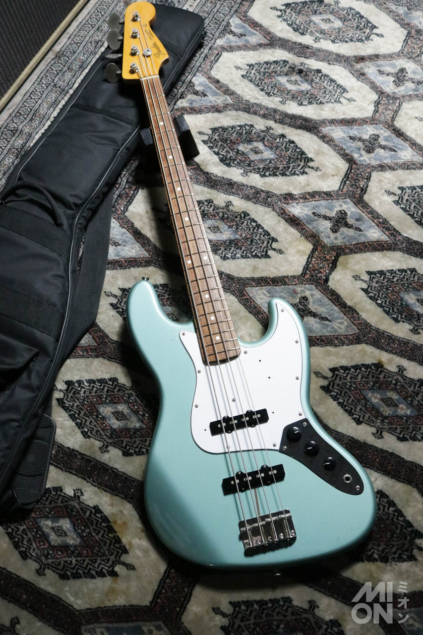 ベース Fender JB62 OCR Fender JB-62 75US Vintage Reissue Jazz Bass Ocean Turquoise