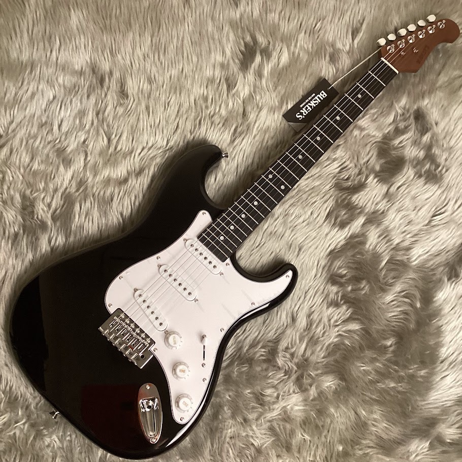 BUSKER'S BST-Standard BLK ストラトキャスタータイプ（新品/送料無料