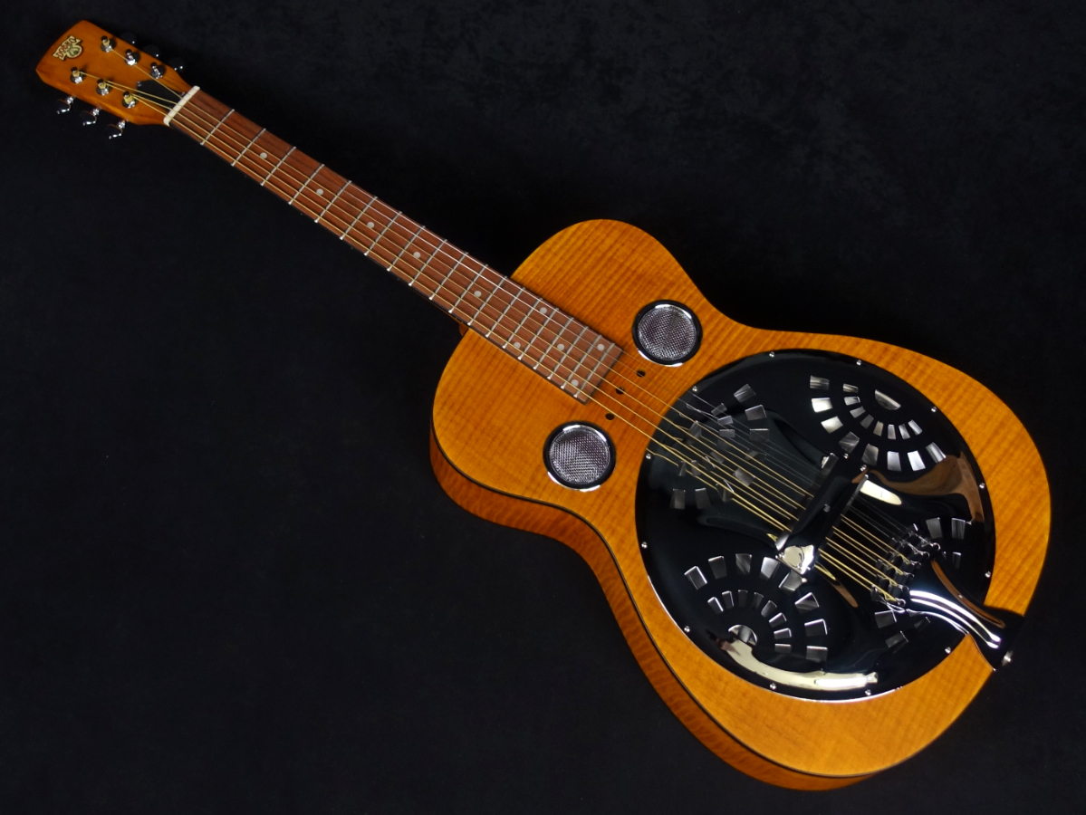 Dobro Dobro Hound Dog Deluxe Round Neck Vintage Brown（新品）【楽器検索デジマート】