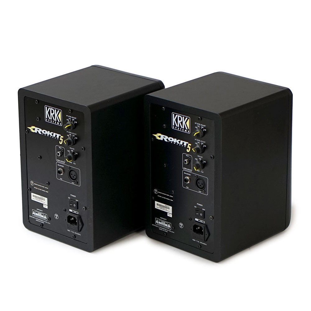 KRK 【中古】 モニタースピーカー ペア KRK ROKIT5 第一世代 2台