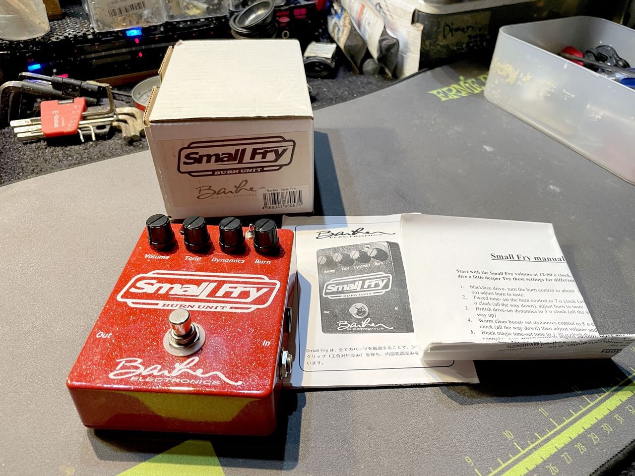 【美品】BarberElectronics Small Fry オーバードライブ Barber ELECTRONICS Small Fly BUNE UNIT | TryOut
