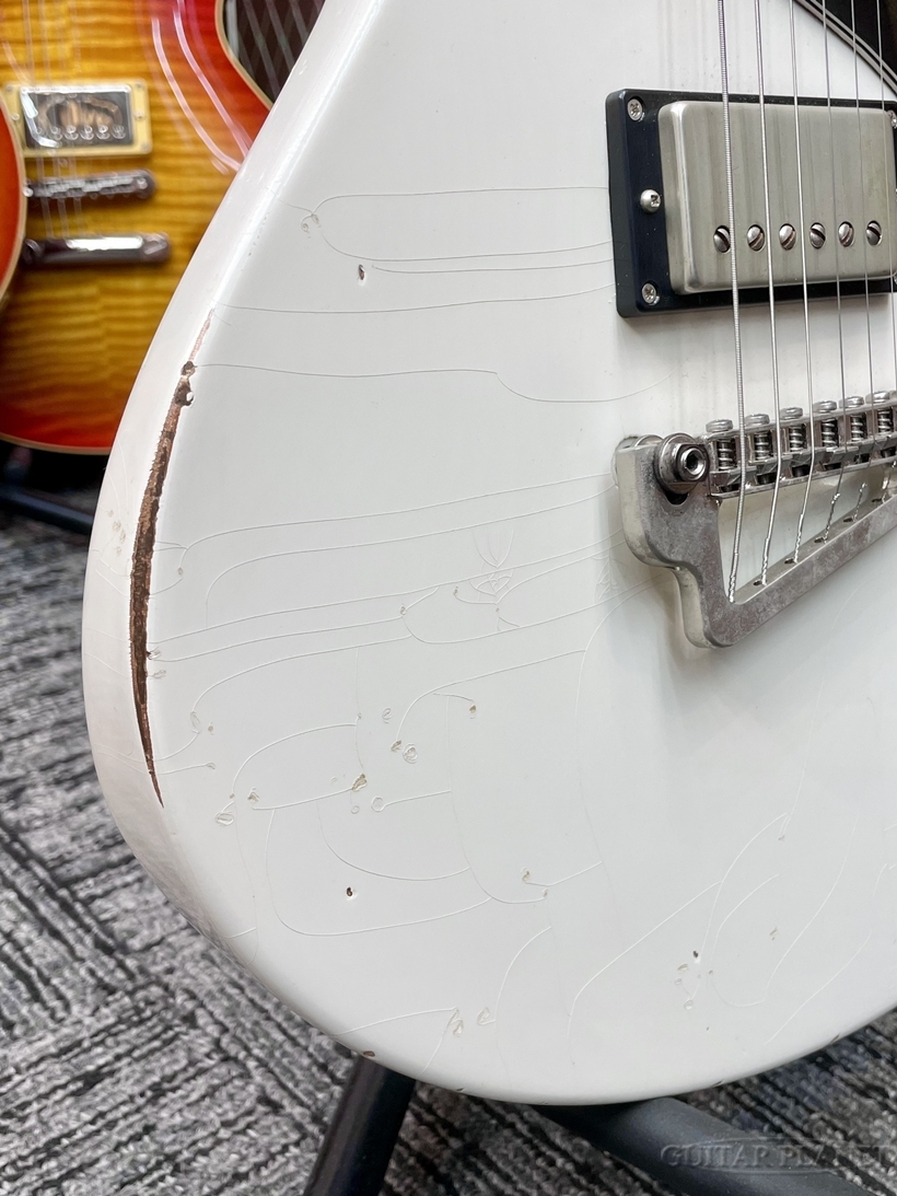 RS Guitarworks Blaze -Aged White, Heavy +++ Aged (Road Killed