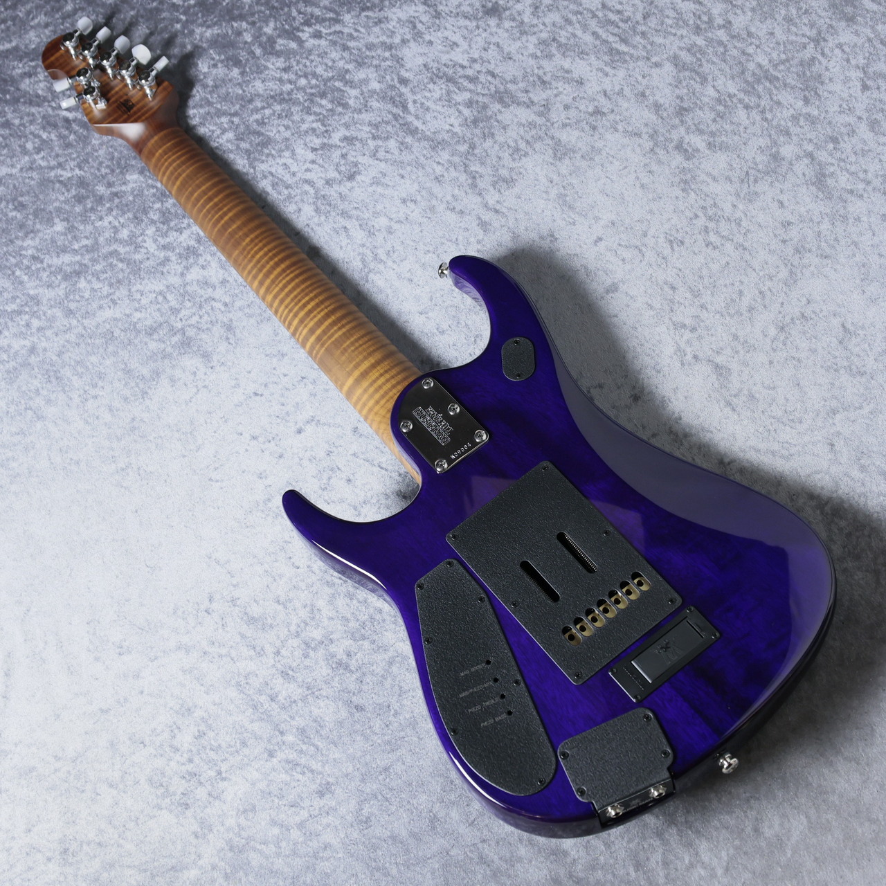 MUSIC MAN JP15 7 Strings Quilt Top 「Purple Nebula 」 祝! DREAM