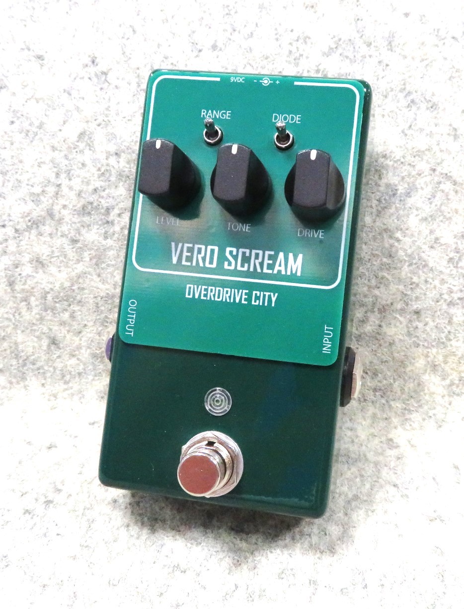 VeroCity Effects Pedals VERO SCREAM【1台のみ即納可能】（新品